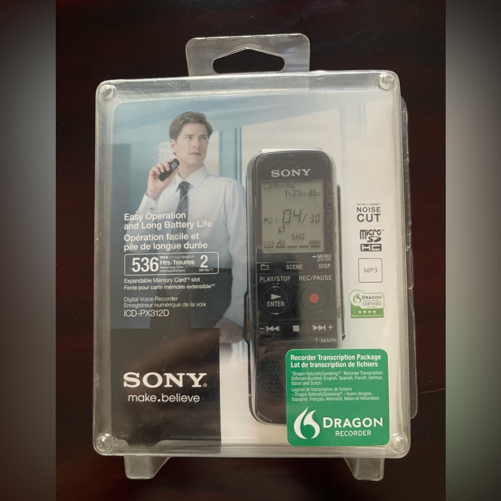 Sony Digital Voice Recorder ICD-PX312D